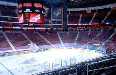 Jobing.com arena, home of your 2009-2010 Phoenix Coyotes!