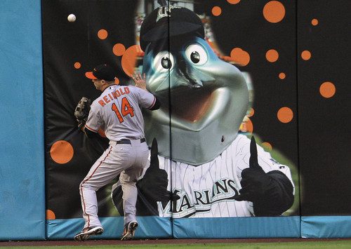 Nolan Reimold and his good friend Billy the Marlin