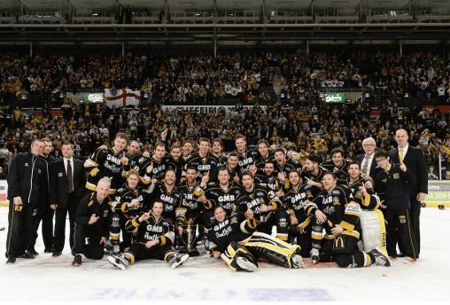 Your 2016 Challenge Cup winners, the Nottingham Panthers!